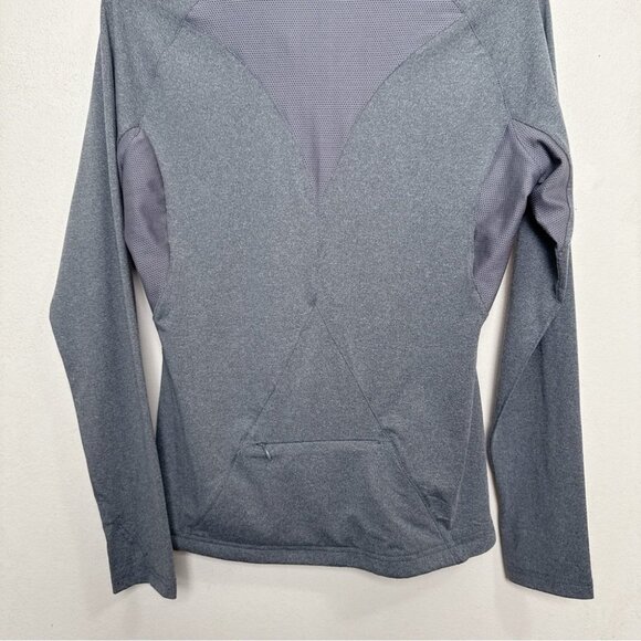 Levelwear Womens Small Engergy Zip Heather Charcoal Pullover - Picture 12 of 13